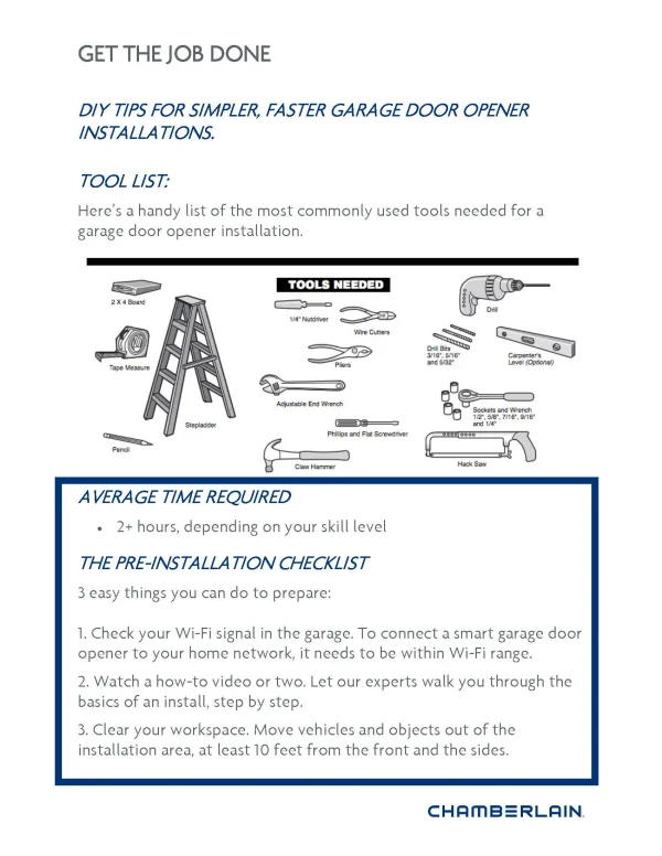 1/2-HP Chain Drive Garage Door Opener - Image 3