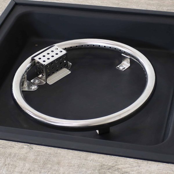 Decor 28-in W 40000-BTU Brown Portable Steel Propane Gas Fire Pit Table - Image 8