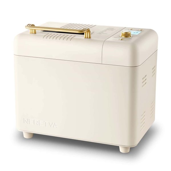 Neretva Bread Maker: 15-in-1 Automatic! Gluten-Free, Pizza Dough   More