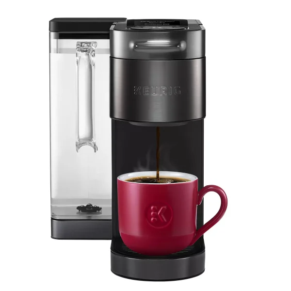 K-Supreme Plus SMART Single-Serve Coffee Maker with WiFi Compatibility and 5 Brew Sizes – Black