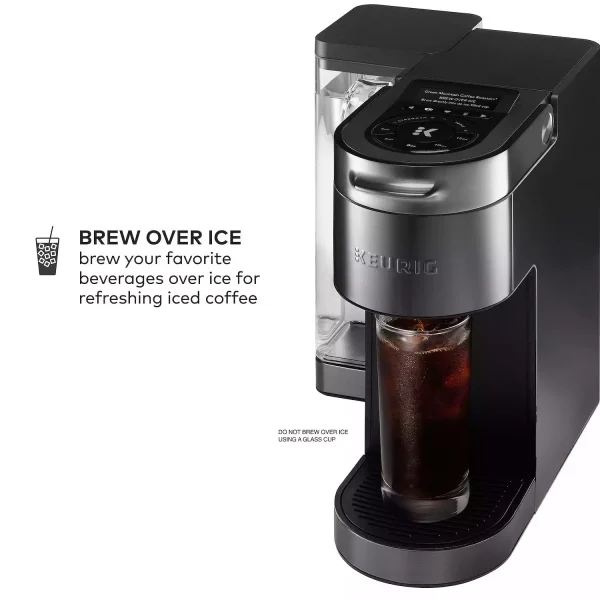 K-Supreme Plus SMART Single-Serve Coffee Maker with WiFi Compatibility and 5 Brew Sizes – Black - Image 3