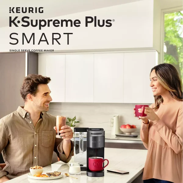 K-Supreme Plus SMART Single-Serve Coffee Maker with WiFi Compatibility and 5 Brew Sizes – Black - Image 2
