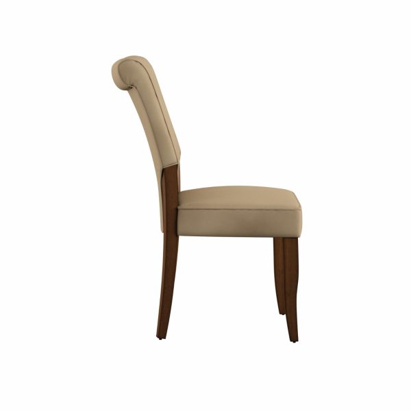 Alamosa Velvet Parson Chairs   Set of 2, Olive - Image 6