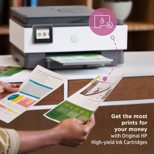 Office 8025e All-in-One Wireless Color Inkjet Printer   6 months free Instant Ink with + - Image 15
