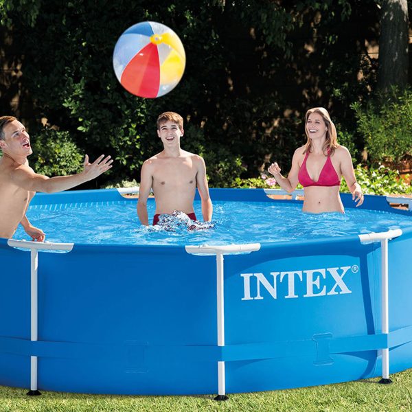 10  x 2.5  Circle 10  Deep Metal Frame Above Ground Pool - Image 6