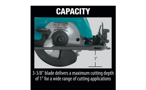 SH02R1 12-Volt Max CXT Lithium-Ion Cordless 3-3/8 in. Circular Saw Kit, Case (2.0Ah) - Image 6