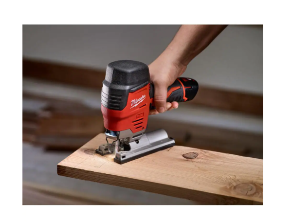 M12 12V Cordless Jig Saw Kit with Battery and Caulk Gun - Image 7