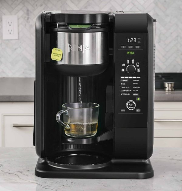 10-Cup Black/Stainless Steel Residential Combination Coffee Maker - Image 6