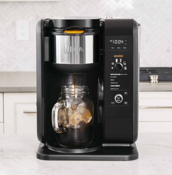 10-Cup Black/Stainless Steel Residential Combination Coffee Maker - Image 10