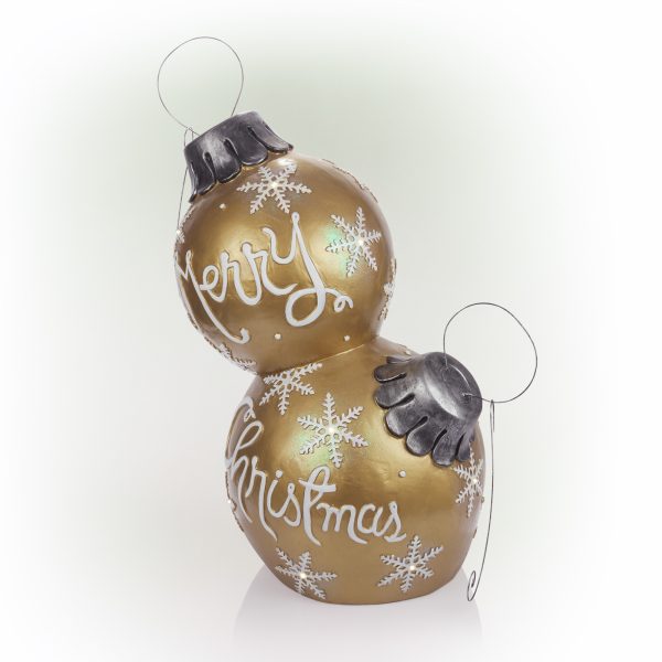Corporation 30-in Ornament Free Standing Decoration with White LED Lights - Image 5