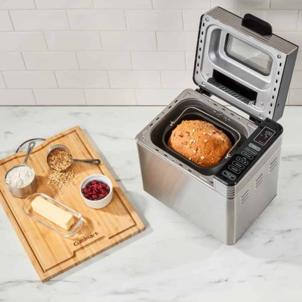 Convection Bread Maker Machine-16 Menu Options, 3 Loaf Sizes up to 2lbs, CBK-210, 12.25  x 8.85  x 13 , Stainless Steel - Image 4