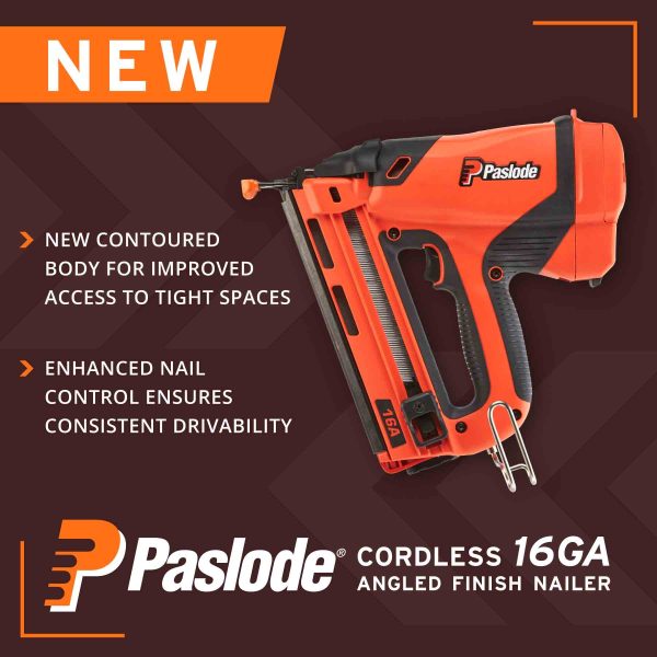 Paslode Angled 2.5-in 16-Gauge Cordless Finish Nailer (Battery   Charger Included) - Image 2