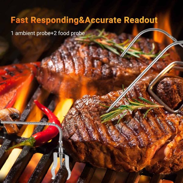 INKBIRD BBQ Temperature Controller, Wireless Automatic Food Thermometer, Free Adapter and Carry-All Case, ISC-007BW - Image 6