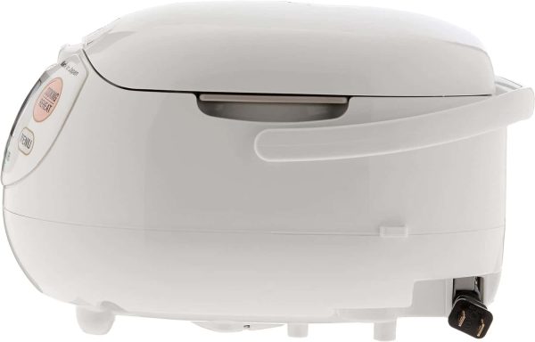 Zojirushi NS-ZCC10 Neuro Fuzzy Cooker, 5.5-Cup uncooked rice / 1L, White - Image 3