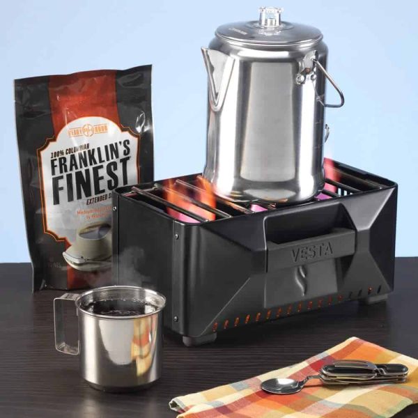 VESTA Self-Powered Camping Indoor/Outdoor Heater   Stove (Compact, Off-Grid, Emergency) - Image 4