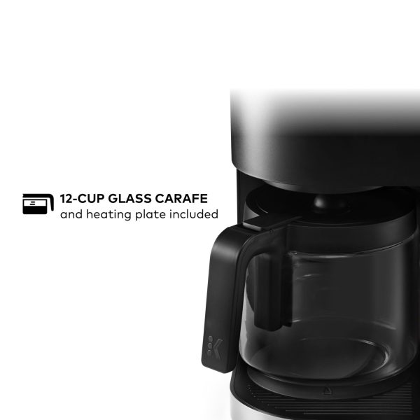 K-Duo Single Serve K-Cup Pod   Carafe Coffee Maker, Black,1470 watts - Image 6