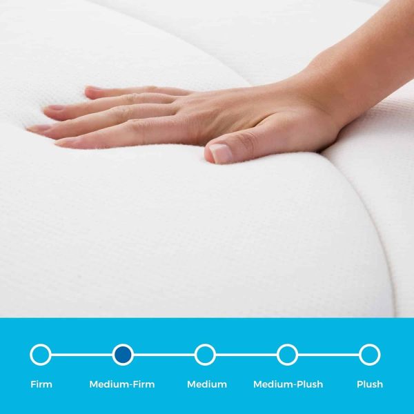Linenspa 8 Inch Memory Foam and Spring Hybrid Mattress   Full Size - Image 8