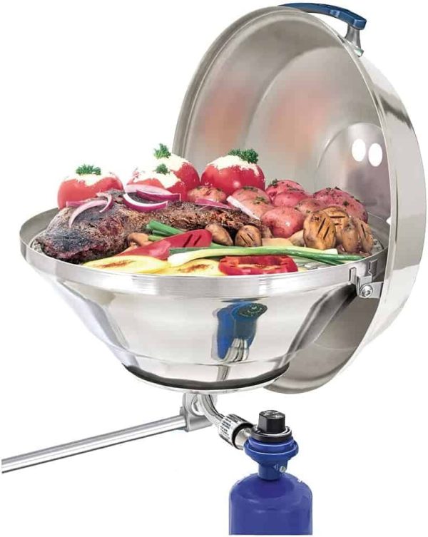 MAGMA Products, Party Size Marine Kettle Gas Grill, A10-215