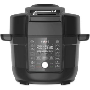 Pot Duo Crisp Ultimate Lid   13-in-1 Air Fryer and Pressure Cooker Combo, 6.5 Quart, App with 800+ Recipes
