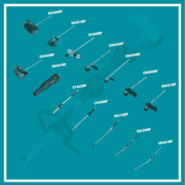 EY402MP 10 in. Pole Saw Couple Shaft Attachment - Image 8