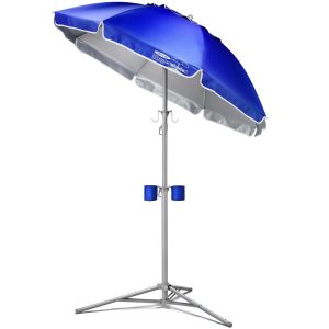 Wondershade 5  Sun Shade Umbrella, Portable Lightweight Adjustable  Sun Protection UPF 50+   Blue