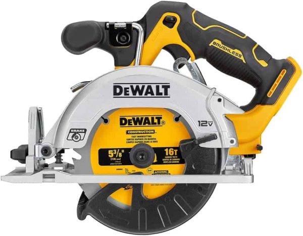 XTREME 12V MAX BRUSHLESS 5-3/8  CIRCULAR SAW (Tool Only) (DCS512B) - Image 3