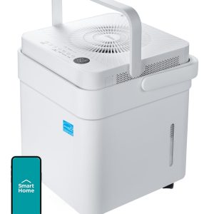 Midea Cube 20 Pint Dehumidifier for Basement and Rooms at Home for up to 1500 Sq. Ft., Smart Control