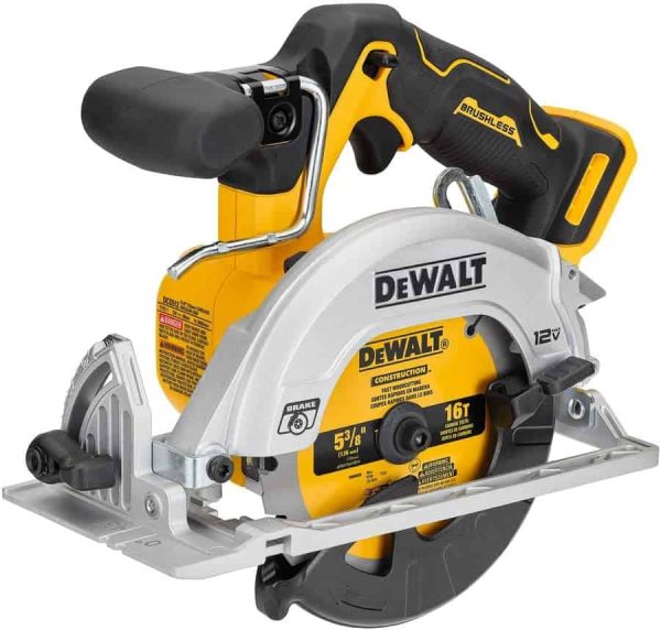 XTREME 12V MAX BRUSHLESS 5-3/8  CIRCULAR SAW (Tool Only) (DCS512B) - Image 4