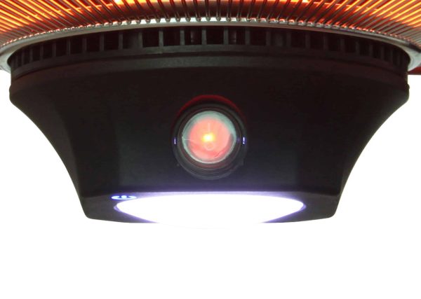 Westinghouse 5100-BTU 110-Volt Black Stainless Steel Electric Patio Heater - Image 2