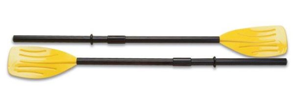 101 Inch Rapid Rider 4-Person Floating Raft and  Boat Oars - Image 3