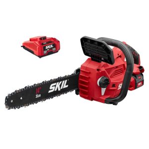 40-volt 14-in Brushless Battery 2.5 Amp 2.5 Ah Chainsaw (Battery and Charger Included)