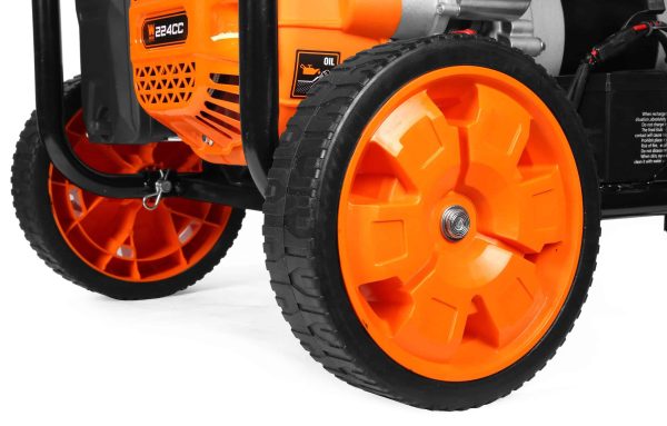 5600/4500-Watt Electric Start Gasoline Portable Generator with CO Shutdown Sensor - Image 9