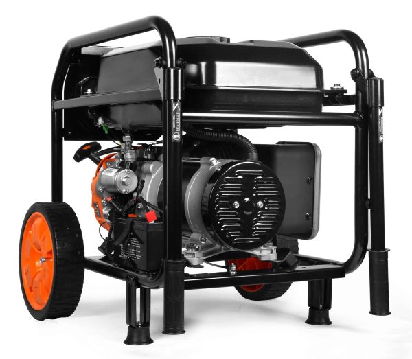 5600/4500-Watt Electric Start Gasoline Portable Generator with CO Shutdown Sensor - Image 4