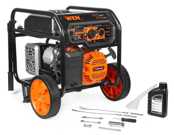 5600/4500-Watt Electric Start Gasoline Portable Generator with CO Shutdown Sensor - Image 12