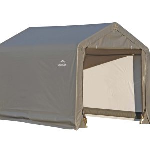 ShelterLogic 6-ft x 6-ft Canopy Storage Galvanized Steel Storage Shed