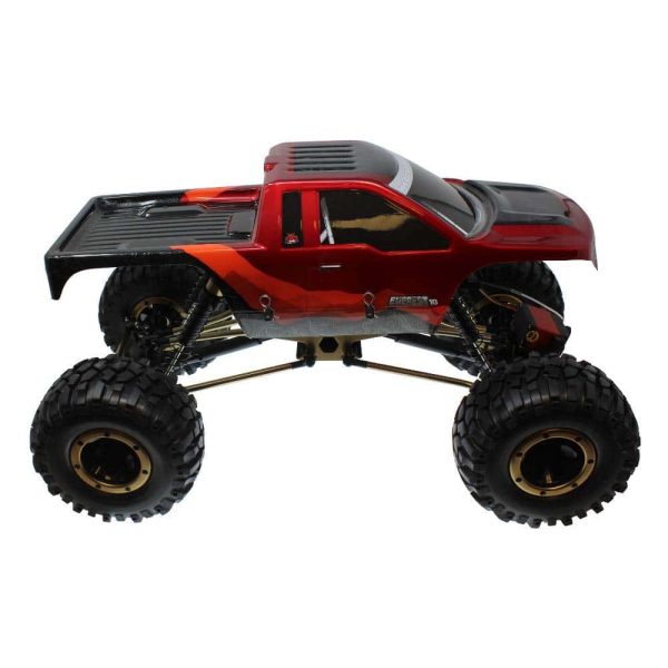 Redcat Racing Everest 10 1:10 Scale Rock Crawler Electric Brushed RC Truck, Red - Image 3