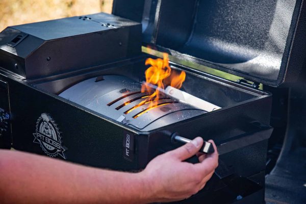 Pit Boss Portable 256-Sq in Black Pellet Grill - Image 10