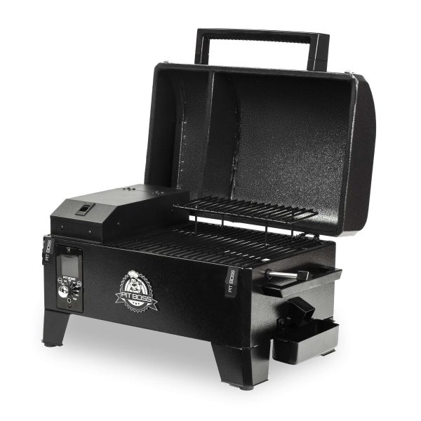 Pit Boss Portable 256-Sq in Black Pellet Grill - Image 3