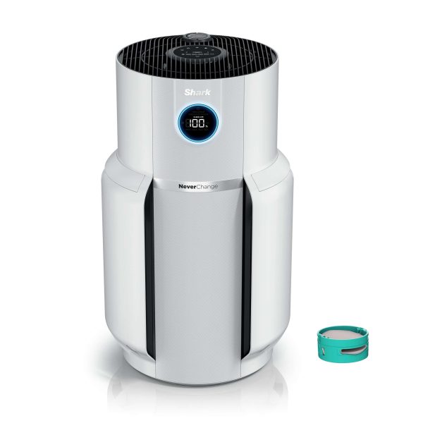 NeverChange Air Purifier MAX 5-Speed White True HEPA Air Purifier (Covers: 1400-sq ft)