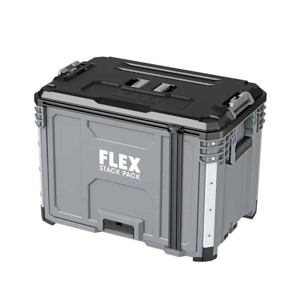 STACK PACK 15.1-in Gray Polypropylene Lockable Tool Box