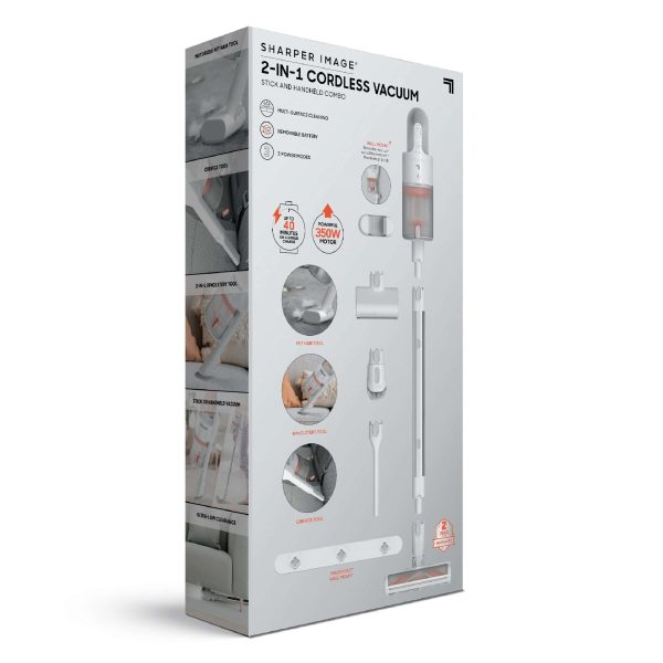 Sharper Image 21.6 Volt Cordless Pet Stick Vacuum (Convertible To Handheld) - Image 12