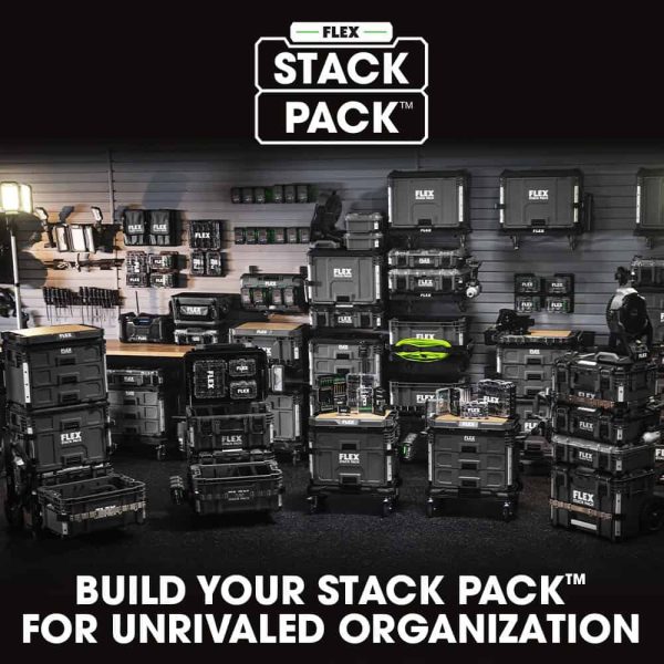 STACK PACK 15.1-in Gray Polypropylene Lockable Tool Box - Image 11
