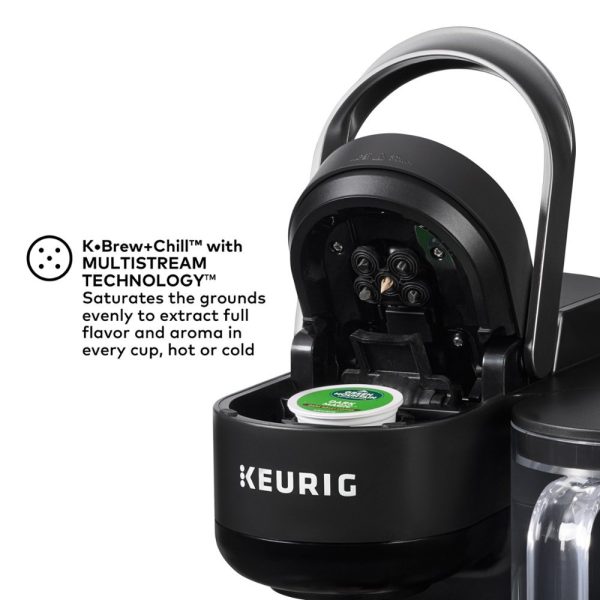 K-Brew+Chill Iced or Hot Single-Serve K-Cup Coffee Maker with MultiStream and QuickChill Technology, 70oz. Removable Reservoir - Image 5