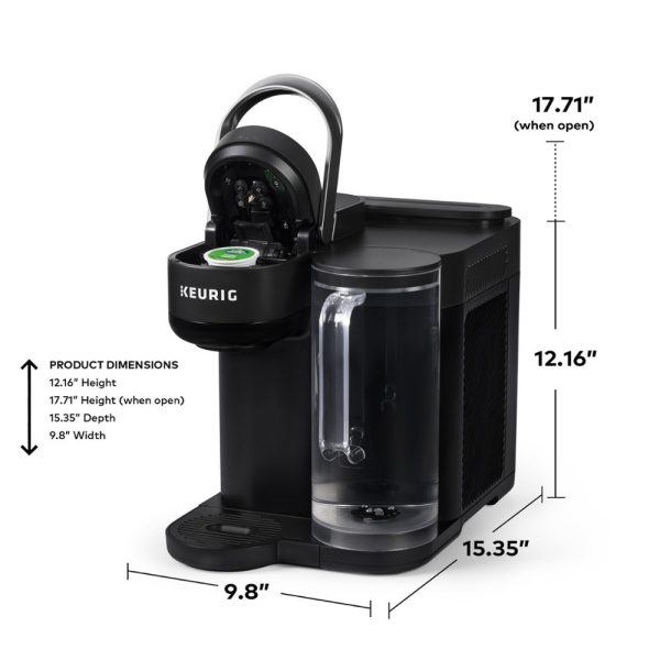 K-Brew+Chill Iced or Hot Single-Serve K-Cup Coffee Maker with MultiStream and QuickChill Technology, 70oz. Removable Reservoir - Image 2