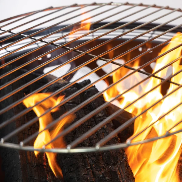 Deko Living 33.1-in W Black Steel Wood-Burning Fire Pit - Image 9