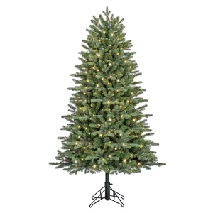 5-ft Aspen Fir Easy Shape Pre-lit LED Artificial Christmas Tree