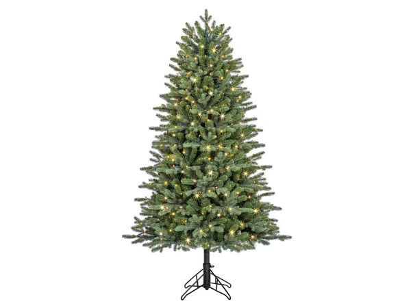 5-ft Aspen Fir Easy Shape Pre-lit LED Artificial Christmas Tree