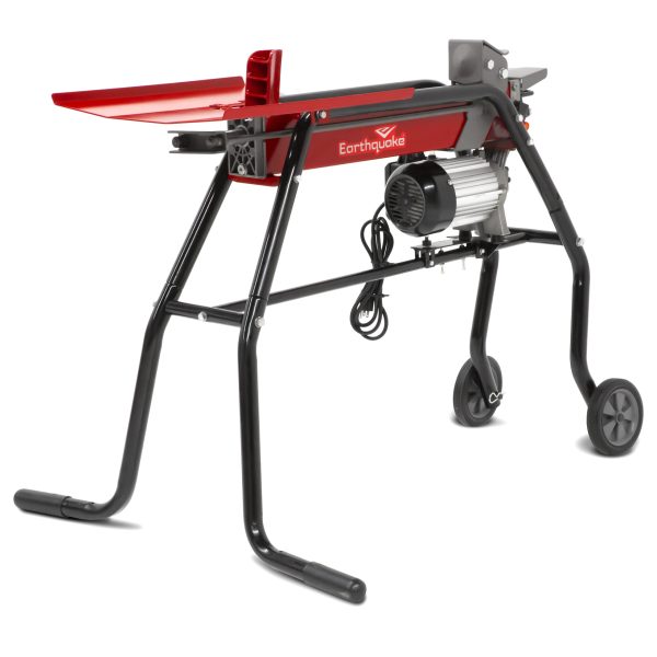 EARTHQUAKE 32229, 5-ton Electric Log Splitter with Stand and Tray, 1500-Watt Motor, Precision Pump Gears, Copper Motor Windings, Sturdy Transport Wheels - Image 2