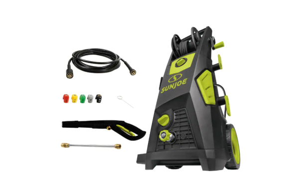 Sun Joe SPX3501 2300 Max PSI 1.48 GPM Brushless Induction Electric Pressure Washer with Hose Reel - Image 7