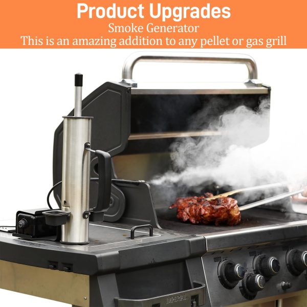 GANGSHELO Portable Electric Smoker Pellet Accessory Works with Any BBQ Grill Add Your Favorite Blend - Image 8